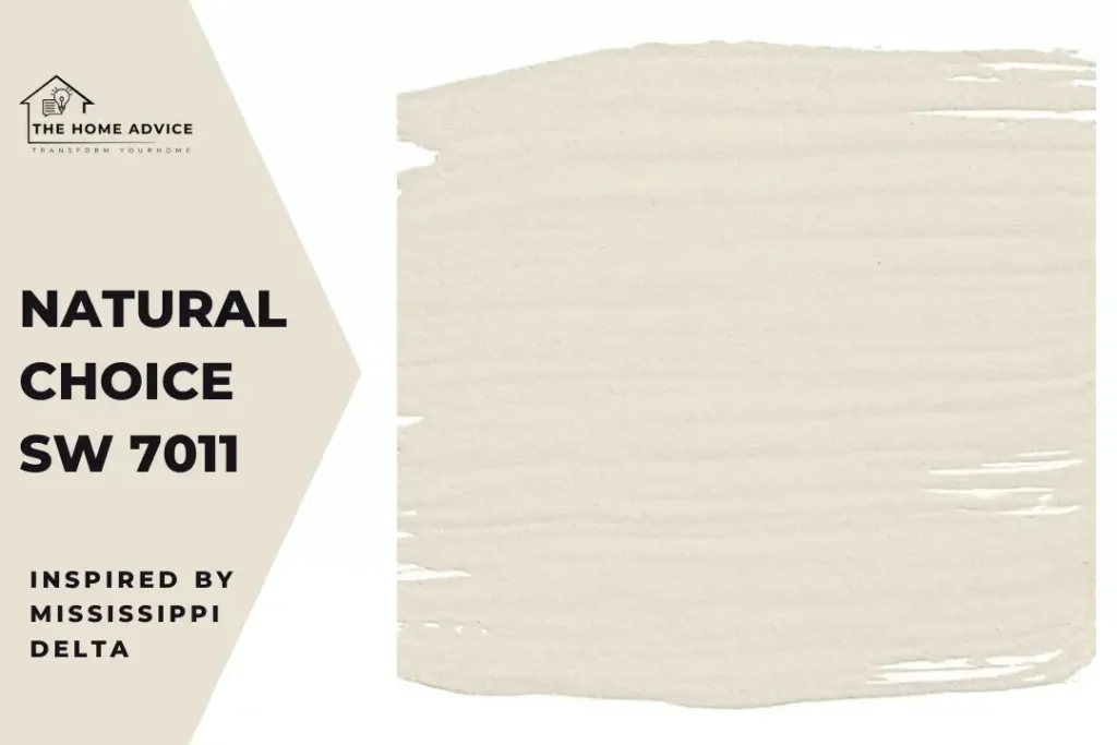 Sherwin-Williams Natural Choice SW 7011: The Warm Neutral  Mississippi Delta-Inspired Paint Color