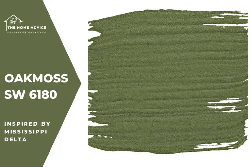 Sherwin-Williams Oakmoss SW 6180: The Earthy Green Mississippi 
 Delta-Inspired Paint Color