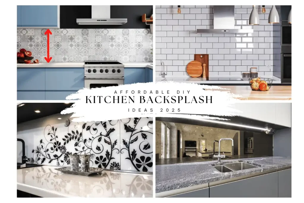 Affordable DIY Kitchen Backsplash Ideas for 2025