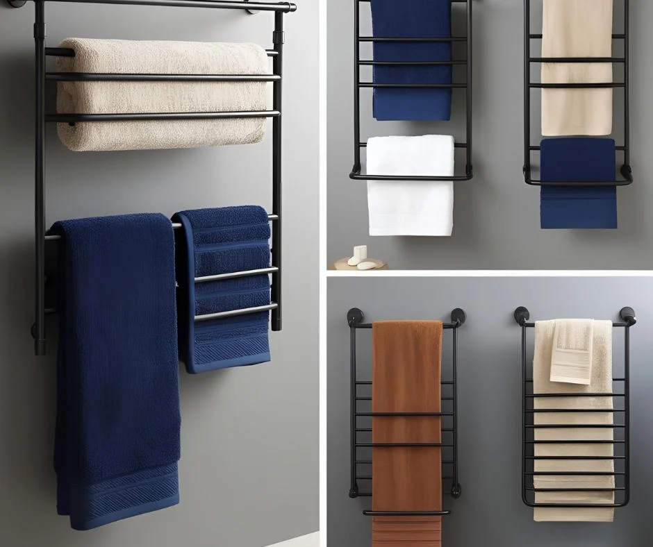 Towel Racks with a Twist