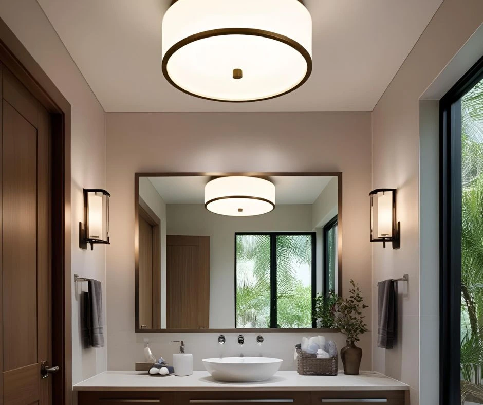 Bathroom ceiling lights