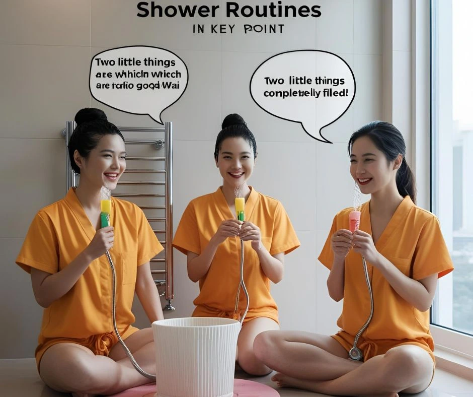 Confident and Practical Shower Routines