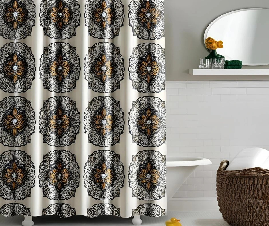 Extra large shower curtain