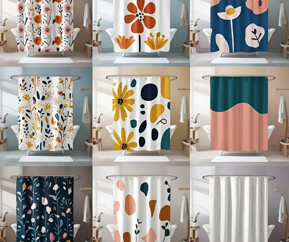 Shower Curtain Ideas to Elevate Patterns