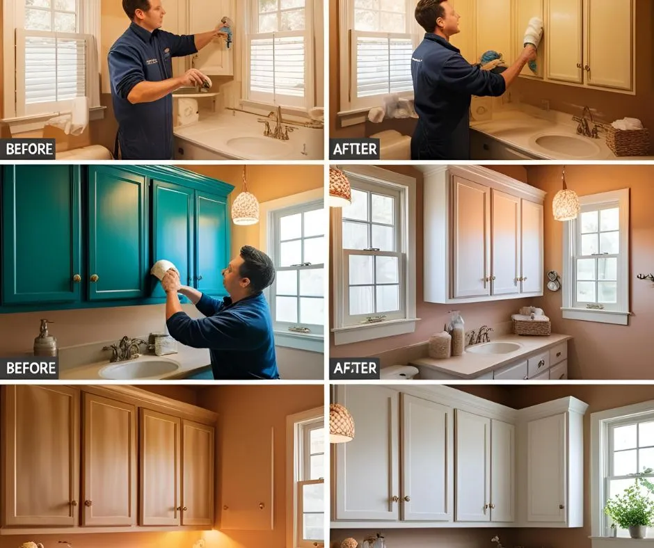 Paint Your Bathroom Cabinets