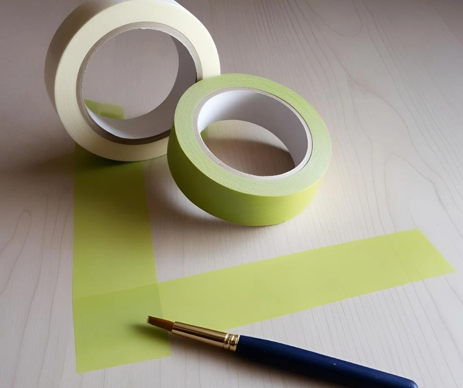 Use painters tape