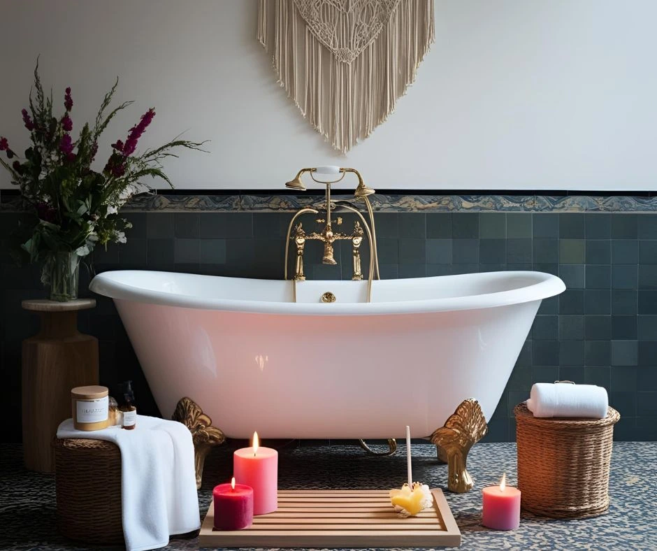 Romantic bath