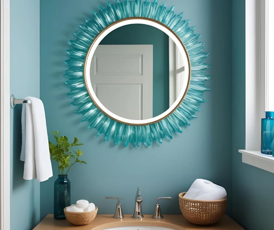 Easily Clear Bathroom Energy with a Mirror